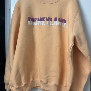 Disneyland Paris Peach XXL Sweatshirt with White Logo